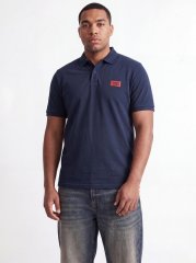 Jack & Jones Rush polokošile 2 ks černá/námořnická modrá