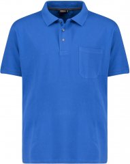 Adamo Klaas Regular fit Polo Shirt with Pocket Azur Blue