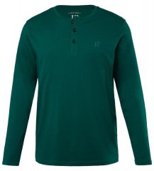 JP1880 Henley T-Shirt Long Sleeve Green