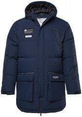 JP1880 748520 Parka voděodolná a větruodolná Námořnická modrá