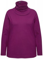Ulla Popken 751623 Rychleschnoucí lyžařské triko Růžová