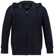 Jay-Pi 804164 Mikina s kapucí na zip Tmavě modrá