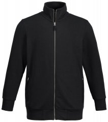 Jay-Pi 804180 Mikina na zip se stojáčkem Černá