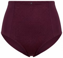 Ulla Popken 813137 Stahovací kalhotky s vysokým pasem Vínově červená