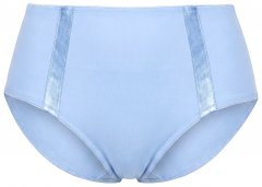 Ulla Popken 815268 Pruhované kalhotky Světle modrá