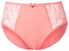 Ulla Popken 822864 Kalhotky s krajkou Světle růžová