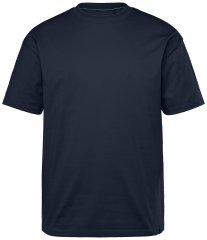 STHUGE 824720 Tričko oversize Tmavě modrá