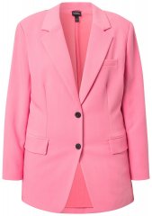 Ulla Popken 826487 Oversize sako Růžová
