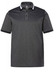JAY-PI Quickdry Two-Tone Golf Poloshirt Black