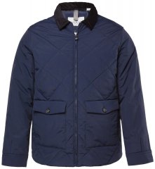 JP1880 842790 Prošívaná bomber bunda z recyklovaného materiálu Tmavě modrá