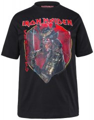 JP1880 845106 Iron Maiden Senjutsu Tričko Černá