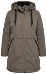 Ulla Popken 845111 Parka Tmavě zelená