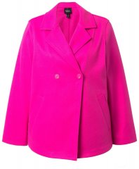 Ulla Popken 846021 Fleecový kabát Růžová