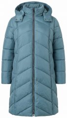 Ulla Popken 851842 Prošívaný kabát Khaki