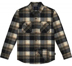Double Outfitters GS-5233 Flanelová košile Námořnická modrá/Béžová
