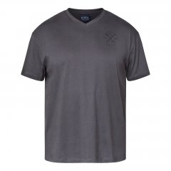 North Latitude Alpine Club T-Shirt Šedá/Dřevěné uhlí