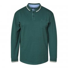 North Latitude Superflex Polo LS Zelená/Khaki
