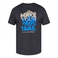 North Latitude Trail T-Shirt Černá