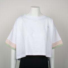 Nora Mikken AGNES Crop Top White
