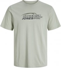 Jack & Jones Tarmac Branding Crew Neck T-Shirt Green