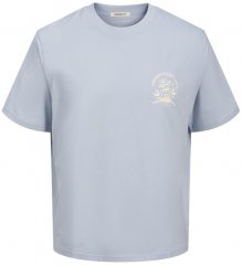 Jack & Jones Bellagio Collage Crew Neck T-Shirt Skyway