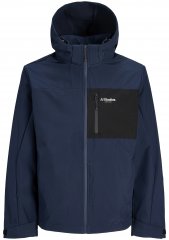Jack & Jones North softshell bunda tmavě modrá