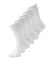 Jack & Jones Basic Tenisové ponožky Bílá 5-pack