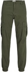 Jack & Jones Jonnie Cuffed Cargo Pants Green