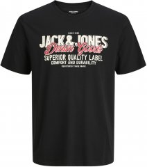Jack & Jones Logo 2COL T-Shirt Black