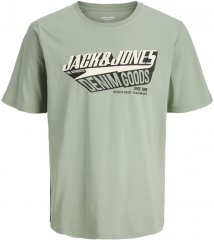 Jack & Jones Logo 2COL T-shirt Iceberg Green