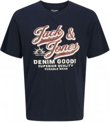 Jack & Jones Logo 2COL T-Shirt Blue