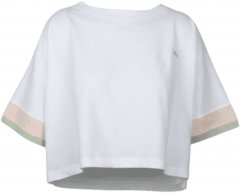 Nora Mikken AGNES Crop Top White