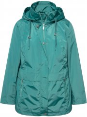 Ulla Popken HYPRAR Water-Repellent Windbreaker Soft Turquoise