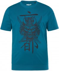 Men Plus T-Shirt Short Sleeve Lagoon Green