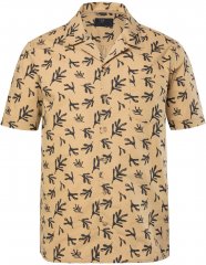 JP1880 Boxy Cuba Short Sleeve Shirt Camel