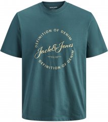 Jack & Jones Grayson Tričko Tyrkysová