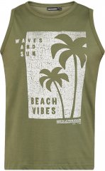 North Latitude 61321 Tílko Olivově Zelená