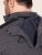D555 Conrad Detachable Hood Bonded Fleece Zip Through Hoody TALL Námořnická modrá - TALL mikiny - TALL mikiny pro vysoké muže