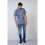 D555 Sheldon Hawaii Shirt Navy - Košile - Košile 2XL-10XL