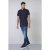 D555 Tim Short Sleeve Shirt Navy - Košile - Košile 2XL-10XL