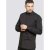 D555 Michael Couture Stretch Shirt Black - Košile - Košile 2XL-10XL