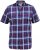 D555 Portland Check Button Down Collar S/S Shirt - Košile - Košile 2XL-10XL