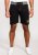 D555 Sutton Elasticated Waist Shorts With Embroidery Black - Tepláky & kraťasy - Tepláky a Teplákové Kraťasy 2XL-12XL