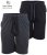 D555 Ryan Jersey Shorts 2-pack Black/Charcoal - Tepláky & kraťasy - Tepláky a Teplákové Kraťasy 2XL-12XL