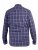 D555 Townsville Check Button Down Collar Shirt Navy - Košile - Košile 2XL-10XL