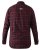 D555 Holton Dark Red Checked Flannel Shirt - Košile - Košile 2XL-10XL