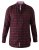 D555 Holton Dark Red Checked Flannel Shirt - Košile - Košile 2XL-10XL