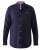 D555 Colchester LS shirt Navy - Košile - Košile 2XL-10XL
