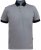 D555 Prinstead Pique Polo Shirt Grey - Polokošile - Polokošile 2XL-8XL - Trička s límečkem 2XL-8XL