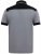 D555 Prinstead Pique Polo Shirt Grey - Polokošile - Polokošile 2XL-8XL - Trička s límečkem 2XL-8XL